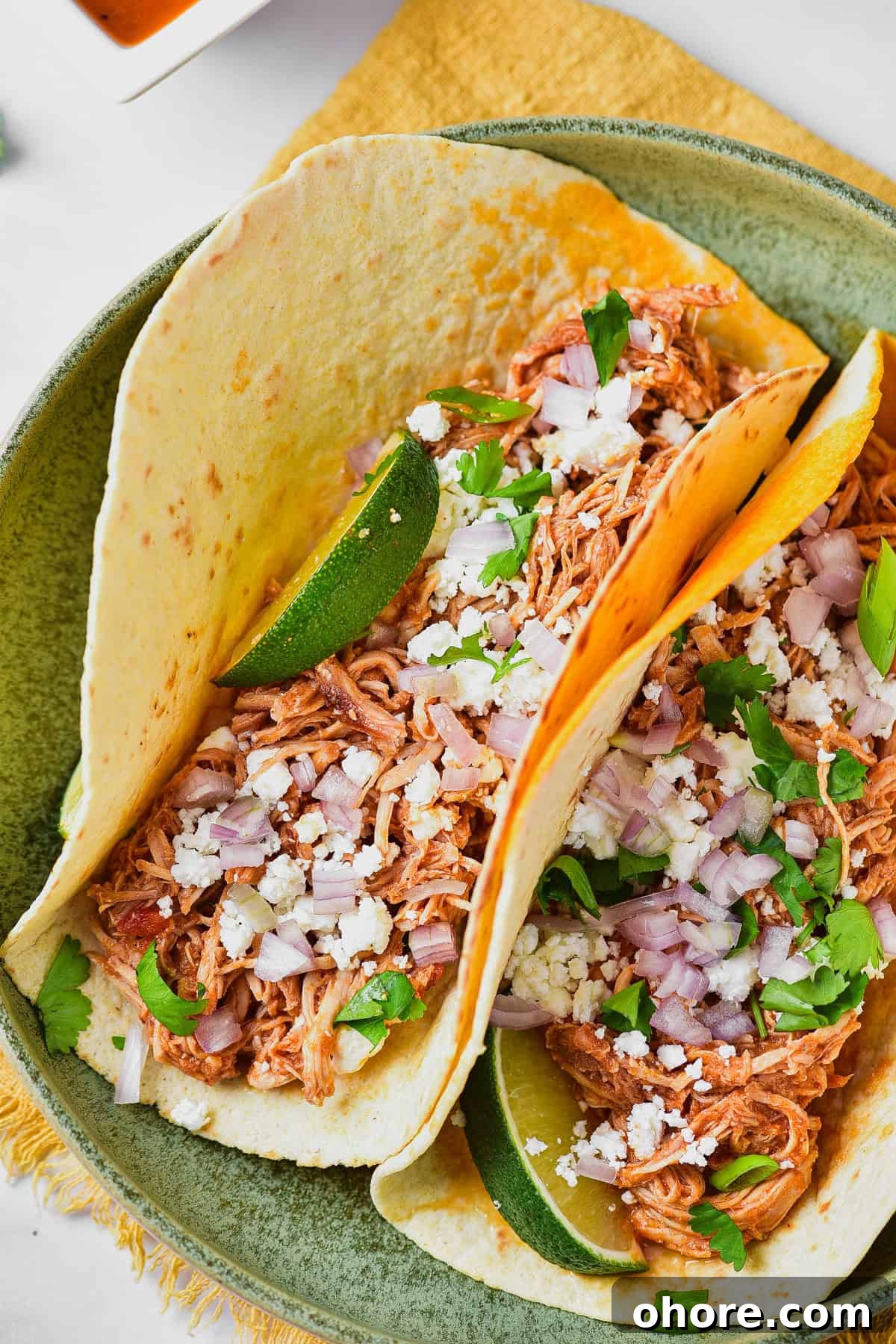 Authentic Chicken Tinga Recipe — Classic Tinga de Pollo 2 Chinga tinga taco.