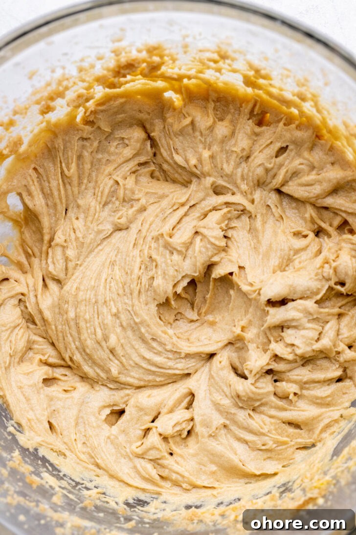 Wet ingredients in a bowl.