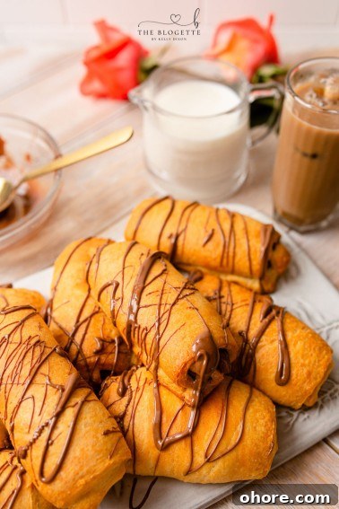 Uncrustable Donuts: Bite-Sized Filled Donut Recipe 11 Crescent Roll Chocolate Croissants