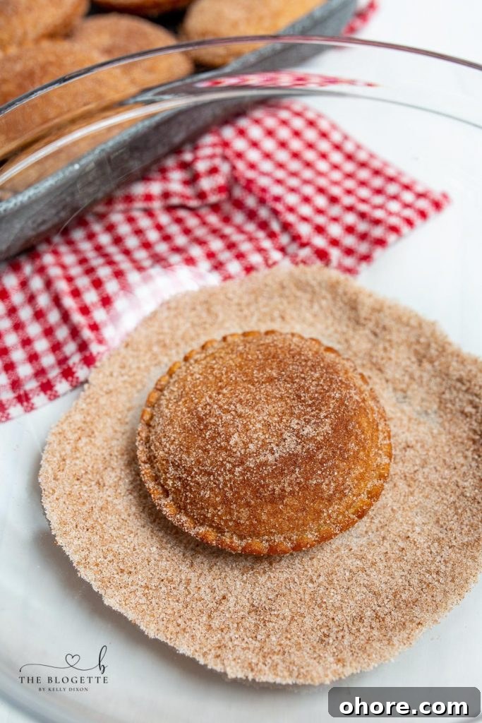 Uncrustable Donuts: Bite-Sized Filled Donut Recipe 7 Uncrustable Donuts in Cinnamon Sugar