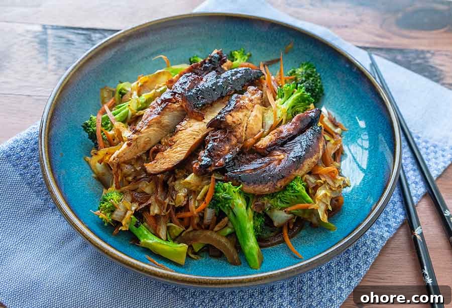 32 Gluten-Free Recipes That Support Weight Loss Goals 13 overview of Asian Chicken salad on a plate