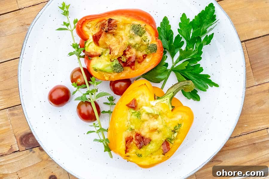32 Gluten-Free Recipes That Support Weight Loss Goals 14 stuffed breakfast peppers for weight loss diet