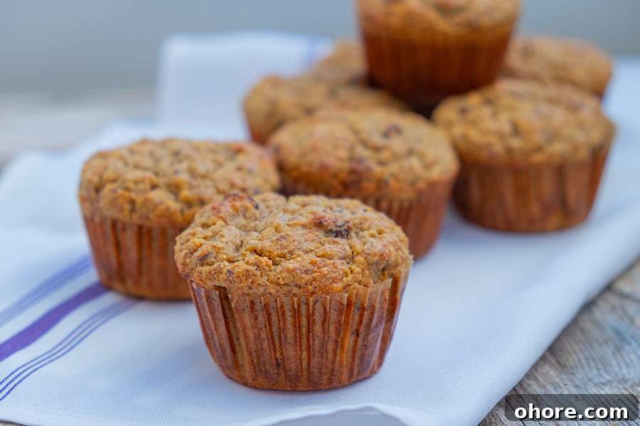 32 Gluten-Free Recipes That Support Weight Loss Goals 23 sugar free flax muffins on a towel