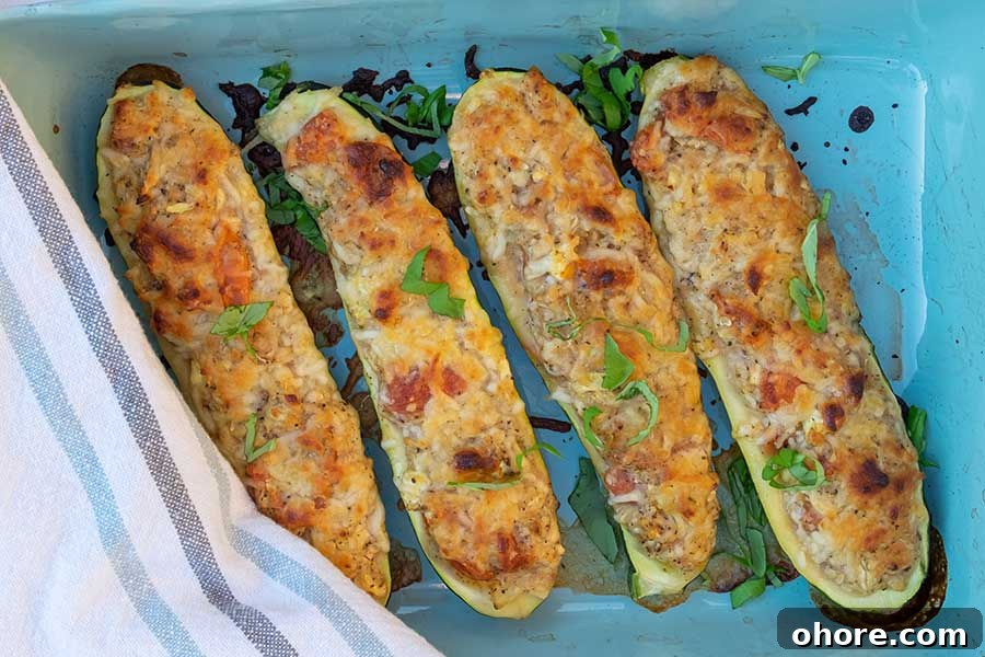 32 Gluten-Free Recipes That Support Weight Loss Goals 27 stuffed zucchini, low carb