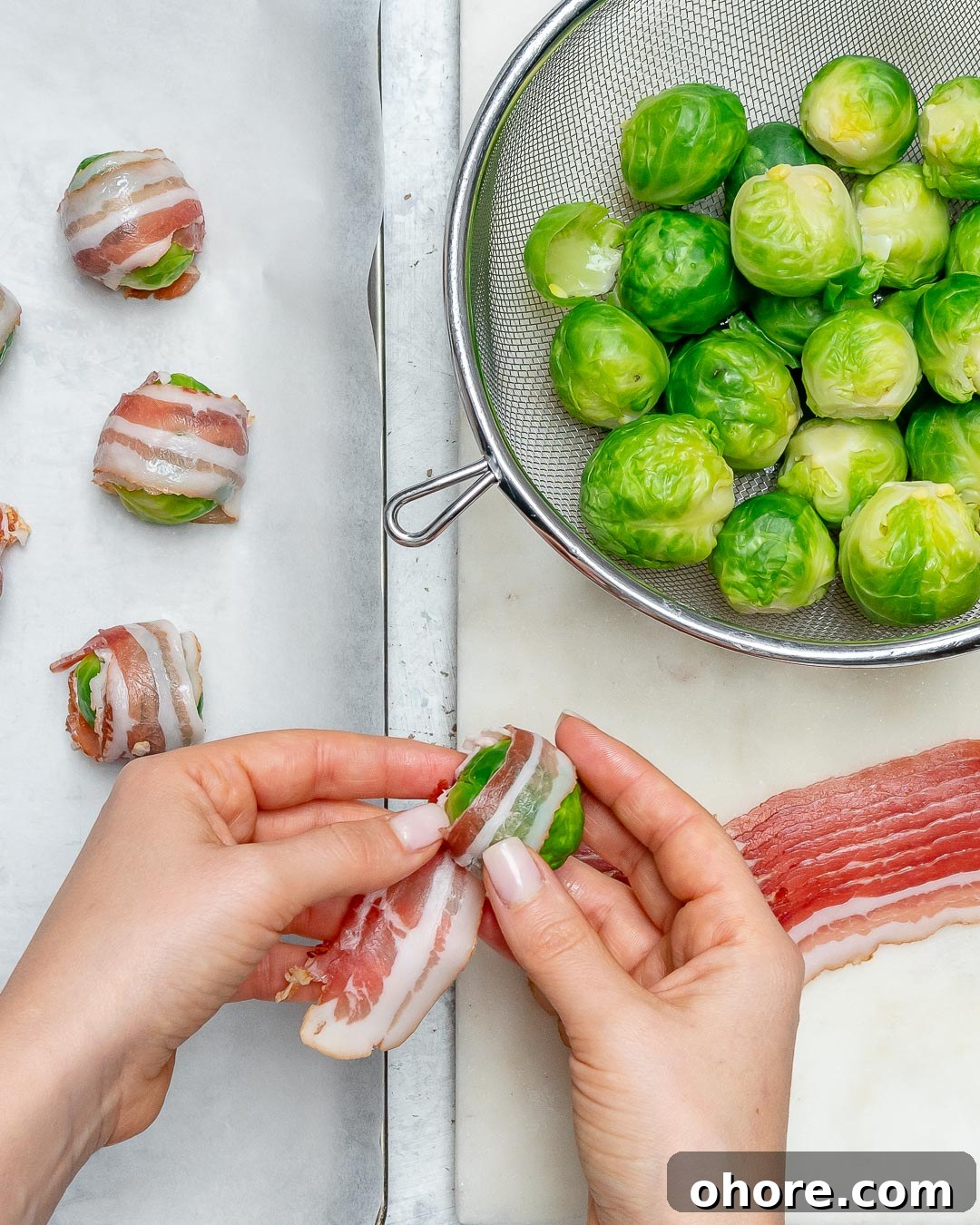Bacon-Wrapped Brussels Sprouts: Crowd-Pleasing Appetizer Recipe 7 img 21829 6