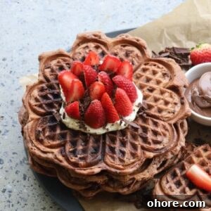 Sourdough Recipes for a Romantic Valentine’s Day Meal 36 Sourdough chocolate waffles