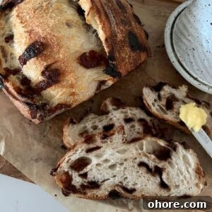 Sourdough Recipes for a Romantic Valentine’s Day Meal 37 Chocolate chip sourdough bread