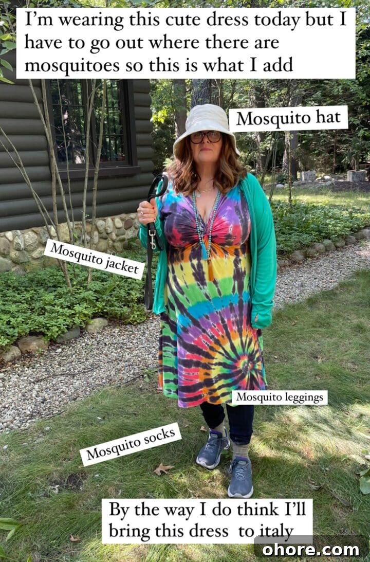 Mosquito Survival Guide: Teri’s Expert Tips for Avoiding Bites 3 woman in mosquito repelling outfit