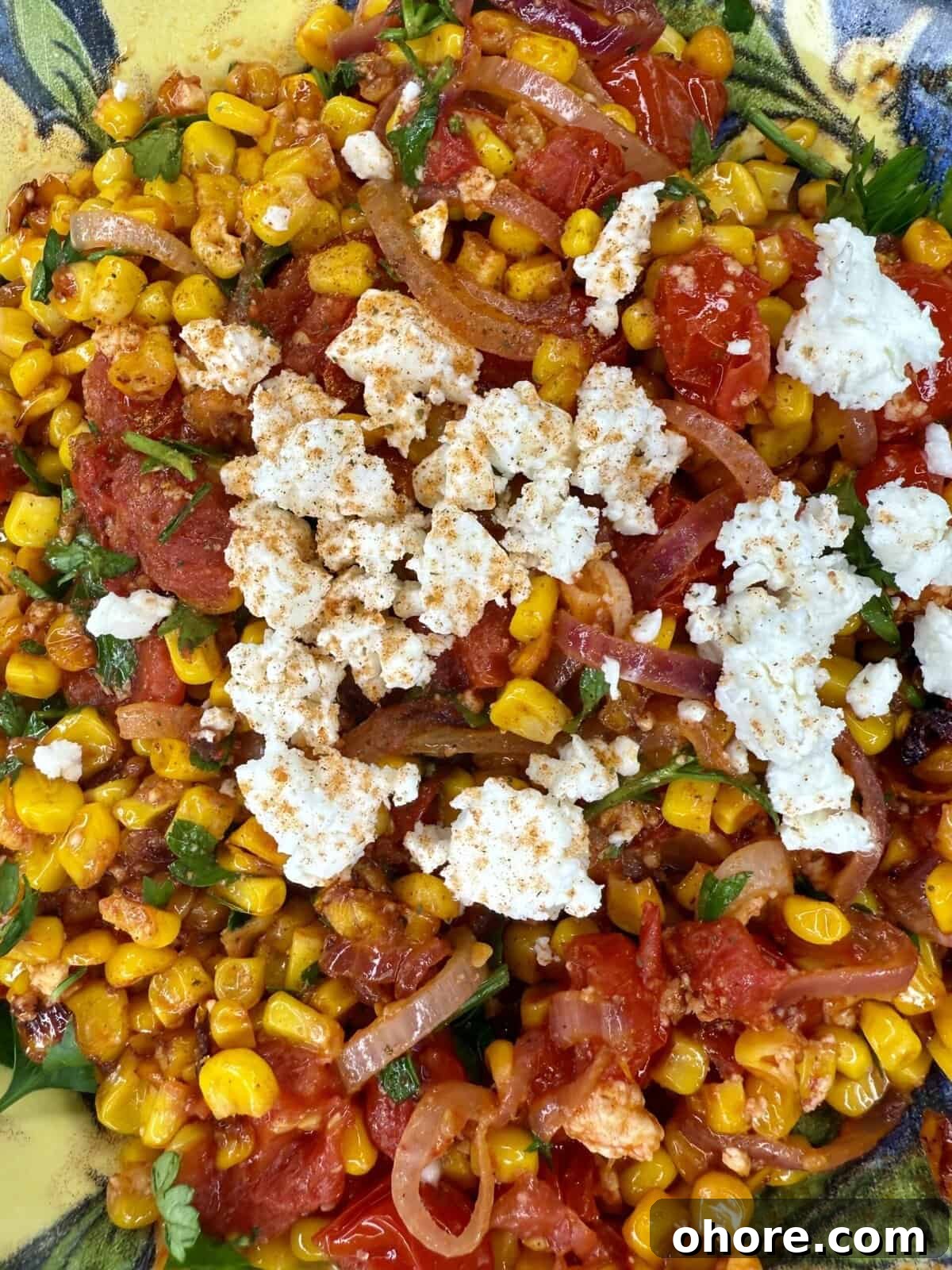 Skillet Elote Corn and Tomato Salad Recipe 12 img 24892 11