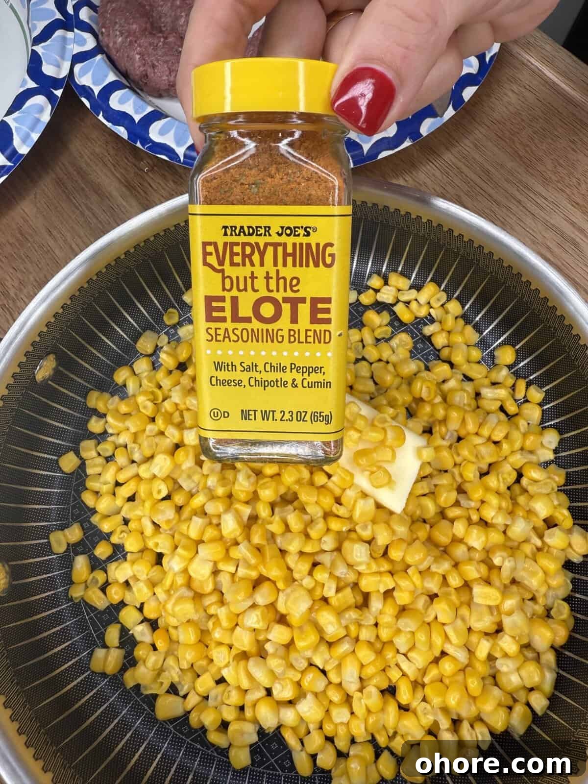 Skillet Elote Corn and Tomato Salad Recipe 3 img 24892 2