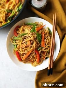 Spicy Chili Garlic Noodles with Sesame Pepper Sauce 5 finished chili garlic noodles