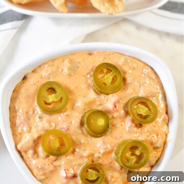 Keto Queso Dip With Sausage