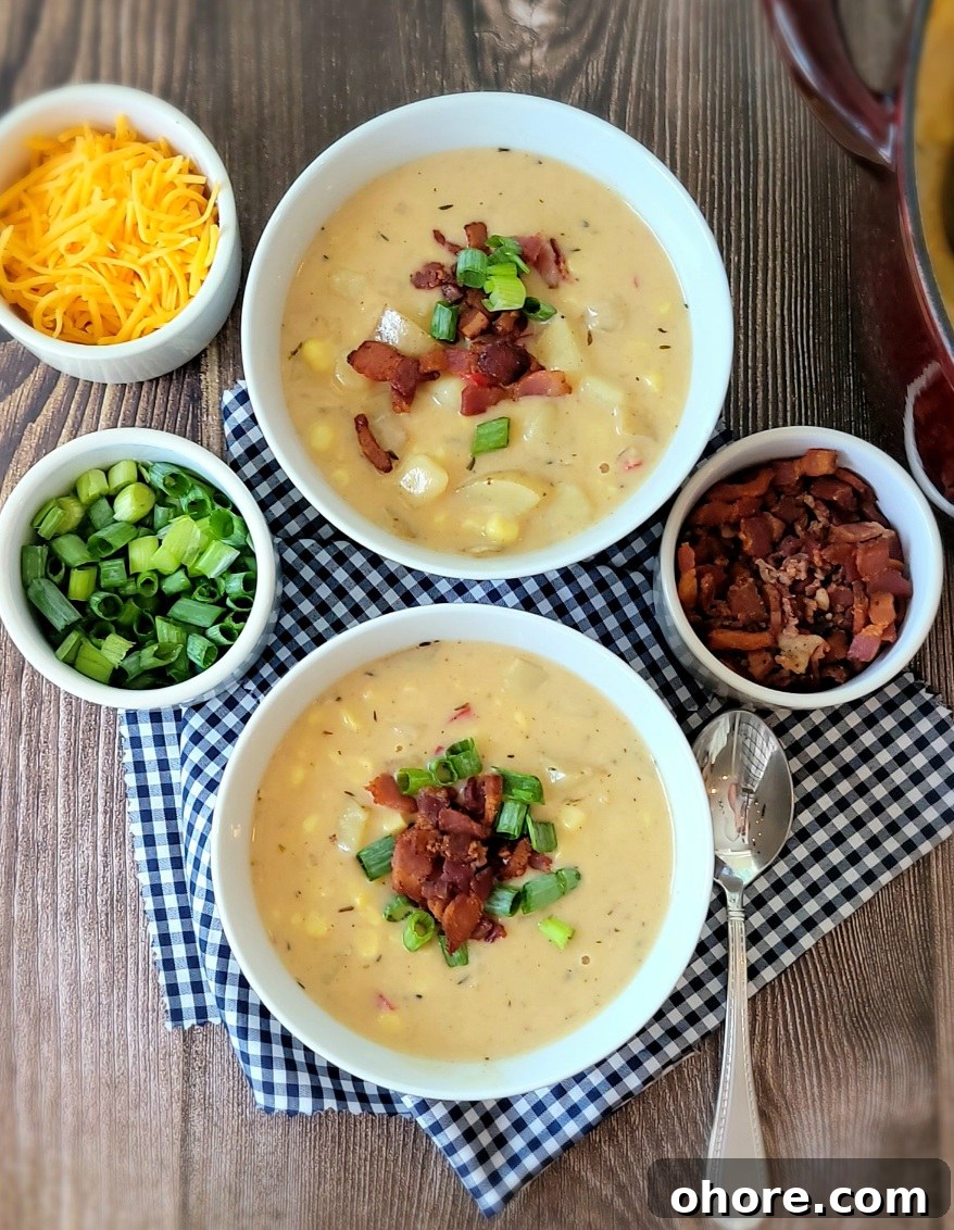Creamy Corn and Bacon Chowder Recipe for Cozy Dinners 3 img 26836 2