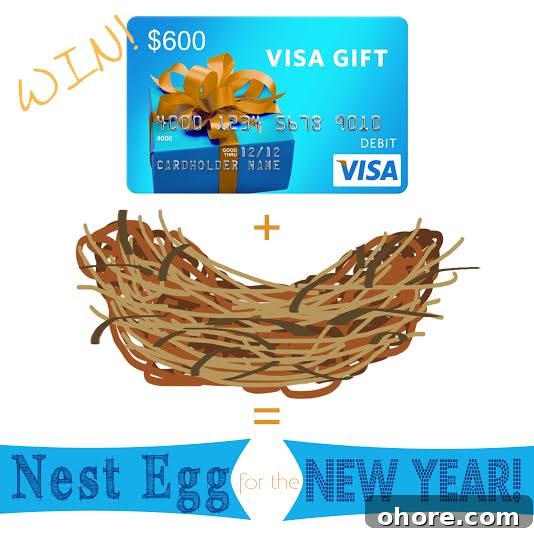 Nest Egg for the New Year - enter this giveaway!