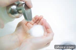 DIY Foaming Hand Soap Recipe: Make It at Home in Minutes 3 DIY foaming hand soap bottle