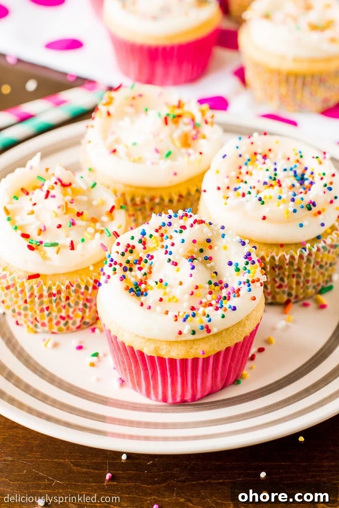 Classic Vanilla Cupcakes Recipe for Perfect Soft, Moist Cakes 2 the best vanilla cupcakes recipe ever