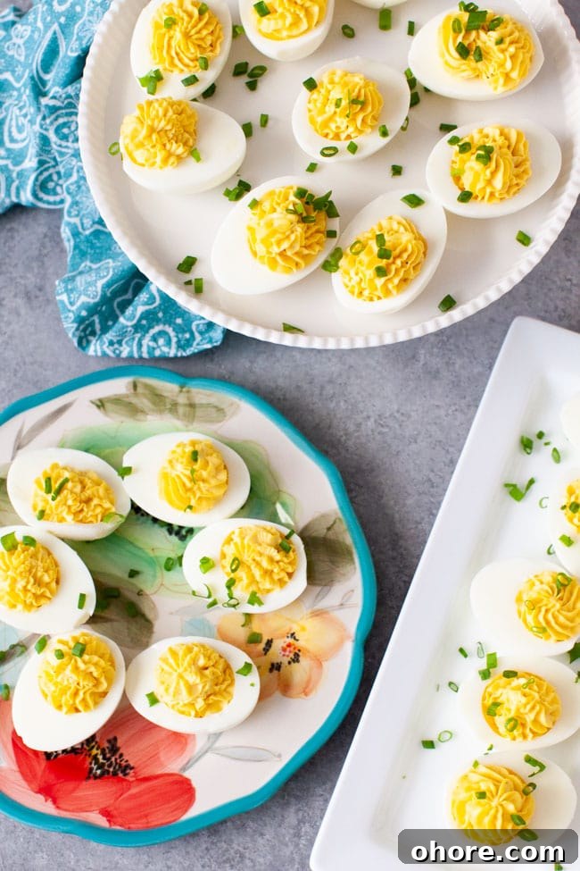 Deviled Eggs Recipe from thelittlekitchen.net Deviled Eggs Recipe from thelittlekitchen.net