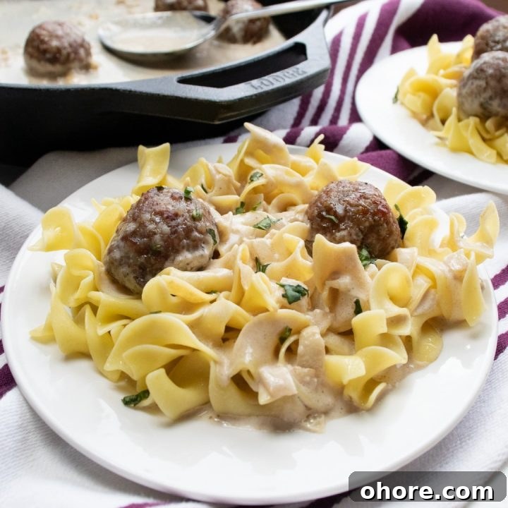 Week 34 Meal Plan for Group 2: Weekly Menu & Grocery List 7 Creamy Balsamic Meatballs
