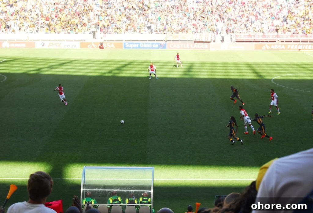 A Duck's Oven: Soccer at Cape Town Stadium. A recap of the Ajax vs. Kaiser Chiefs match in Cape Town, South Africa!