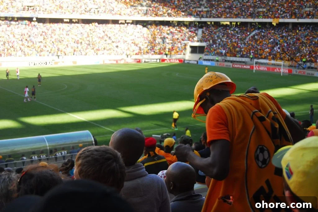 A Duck's Oven: Soccer at Cape Town Stadium. A recap of the Ajax vs. Kaiser Chiefs match in Cape Town, South Africa!