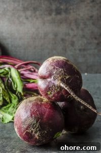 a bunch of beets