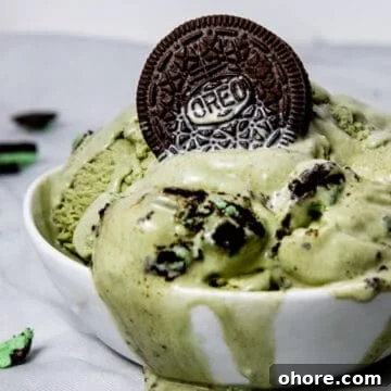 Mint Oreo Ice Cream Recipe: Creamy No-Churn Mint Cookies & Cream 2 img 3463 5