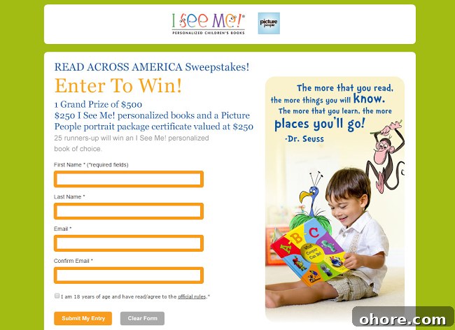 Celebrate National Fairy Tale Day with Personalized Fairy Books + $500 Sweepstakes 11 Read Across America Sweepstakes