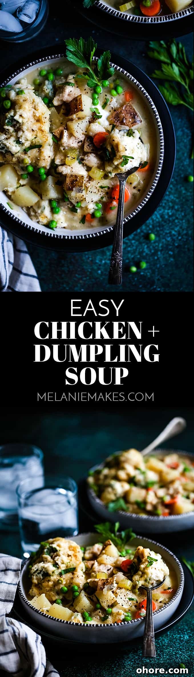 Comforting Chicken and Dumbling Soup Recipe 2 Nothing beats the chill of a winter's day like this Easy Chicken and Dumpling Soup. The shortcut parsley studded dumplings definitely steal the show!