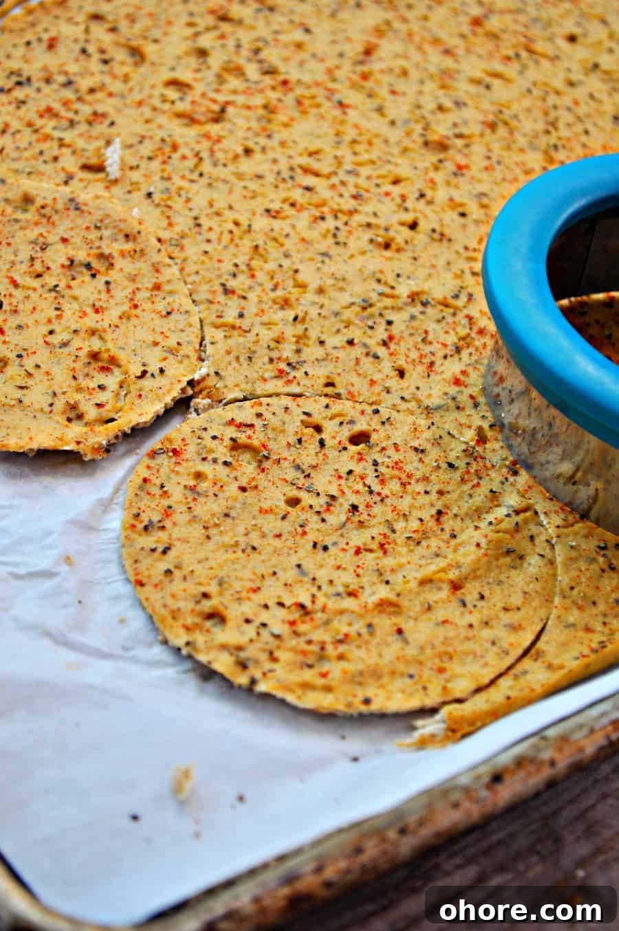 Plant-Based Lunch Meat Alternatives: Tasty Vegan Deli Recipes 3 Rolling out tofu mixture