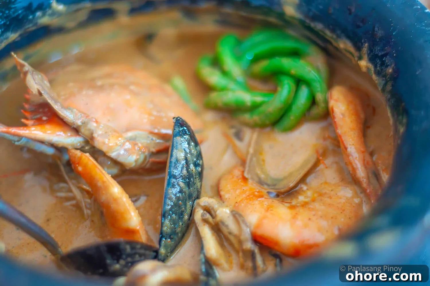 Seafood Kare-Kare: Filipino Seafood Peanut Stew Recipe 6 Seafood kare kare
