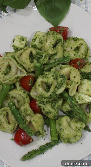 Pesto Tortellini Salad