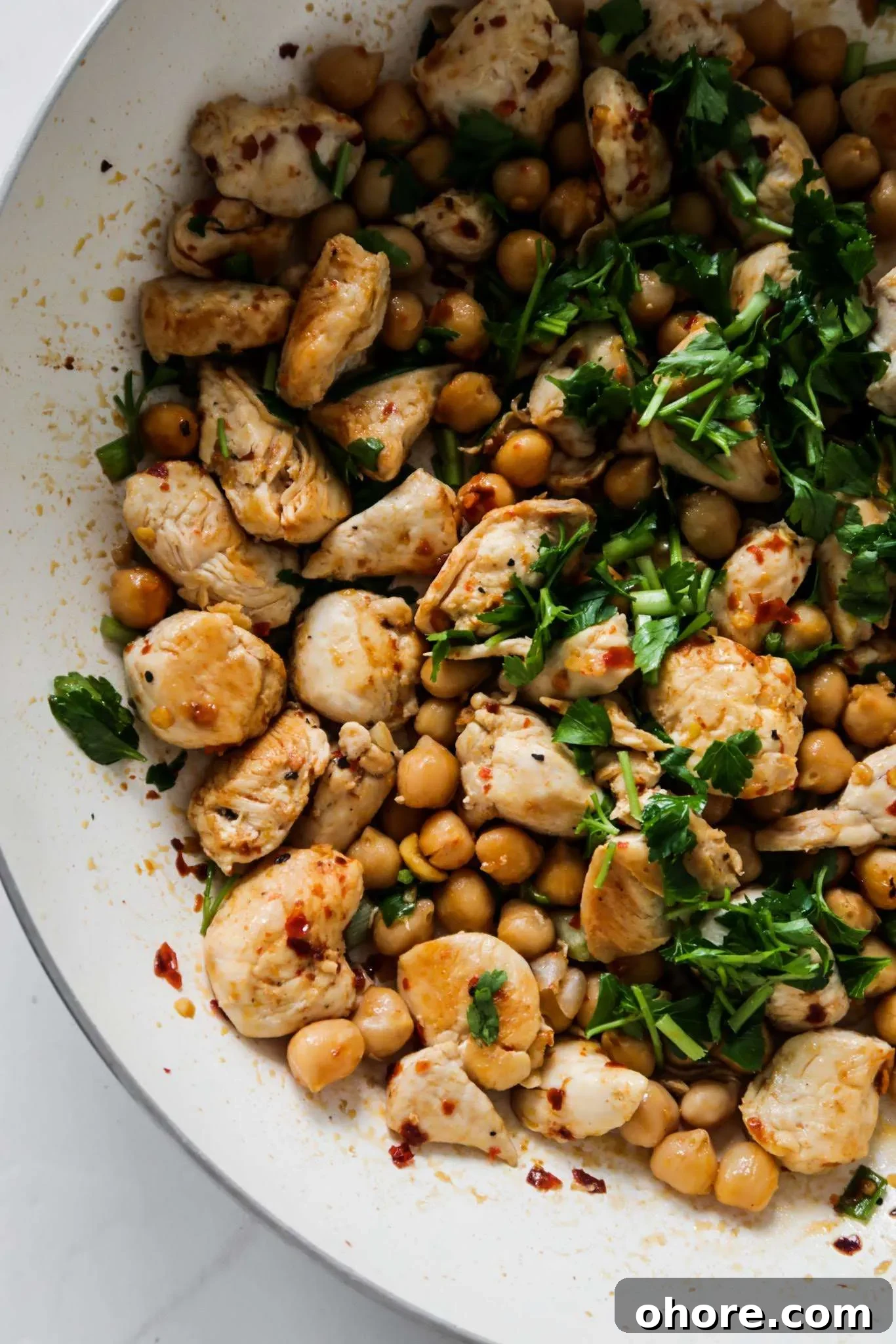 High-Protein Spicy Chicken & Chickpeas