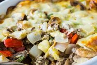 Low-Carb Philly Cheesesteak Casserole Recipe for Keto Nights