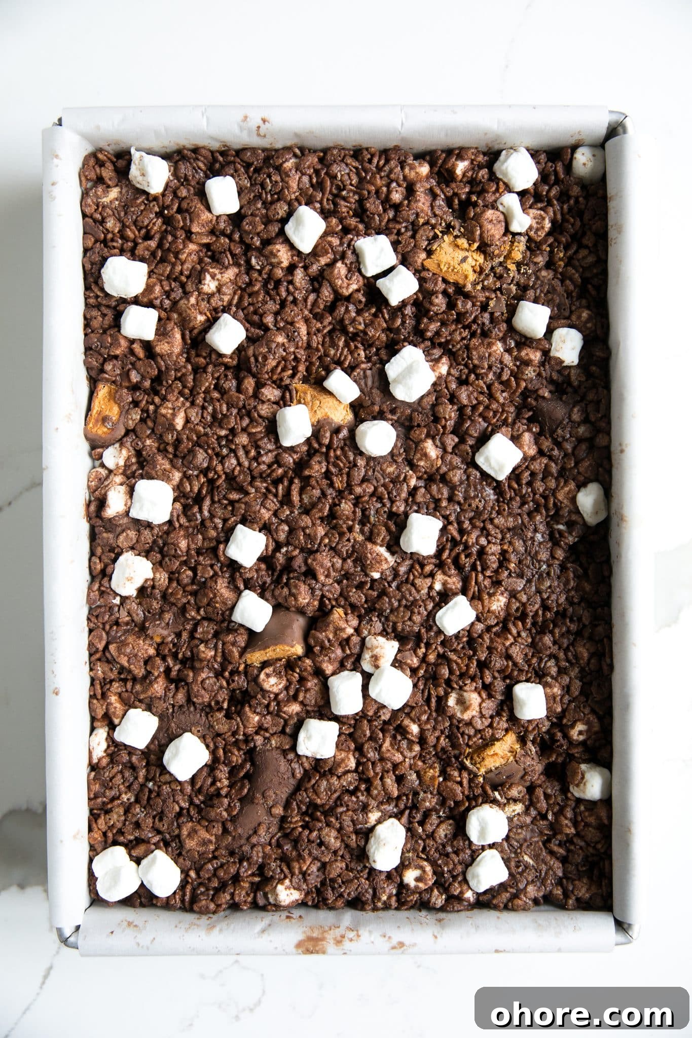 Chocolate Peanut Butter Rice Krispie Treats Recipe for Crispy Bars 4 Chocolate Peanut Butter Rice Krispie Treats