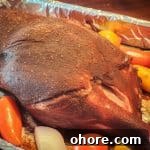 smoked deer shoulder