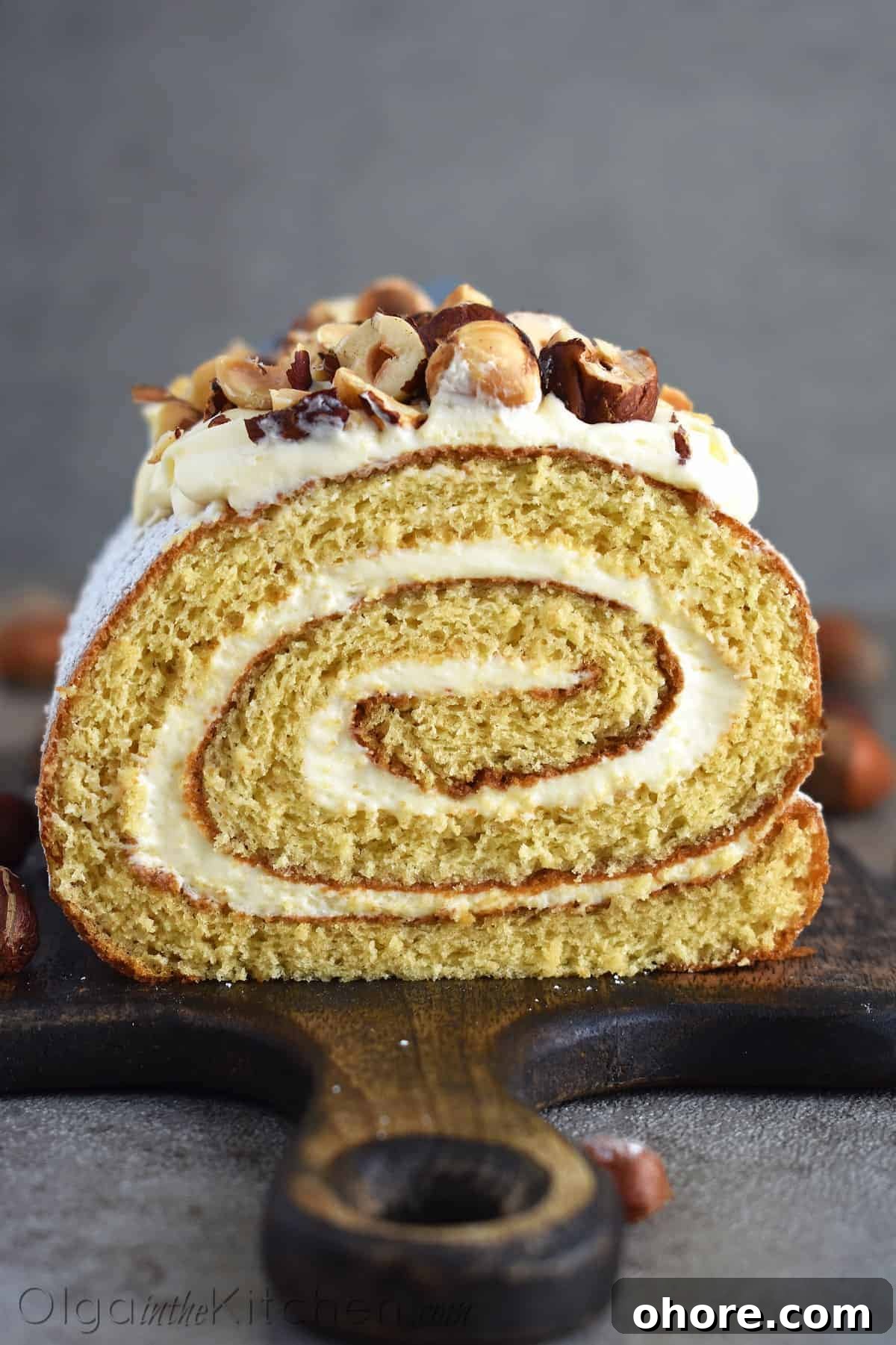 Honey Sponge Roll with Sweetened Condensed Milk Frosting 3 honey cake roll recipe