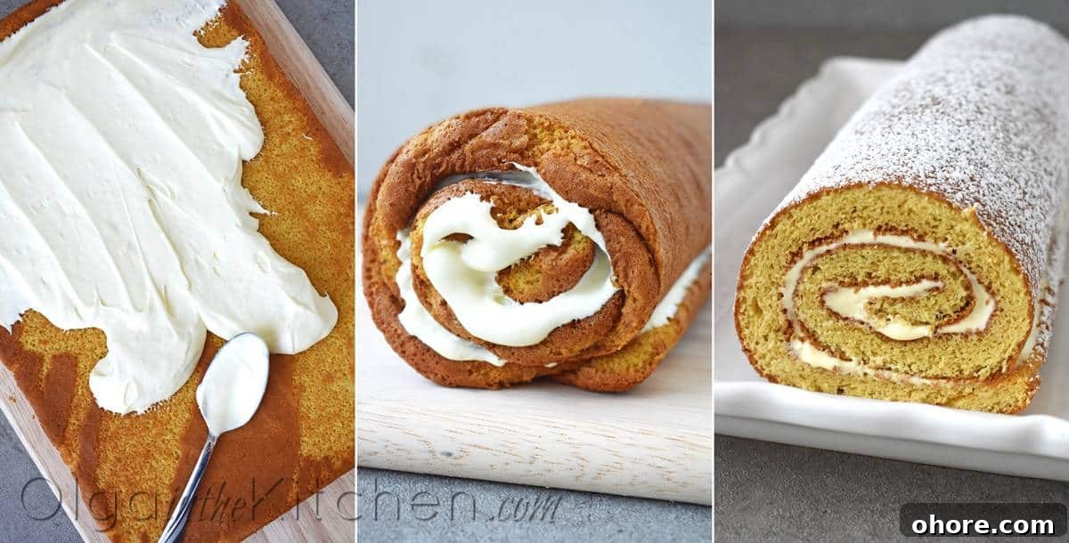 Honey Sponge Roll with Sweetened Condensed Milk Frosting 10 honey cake frosting