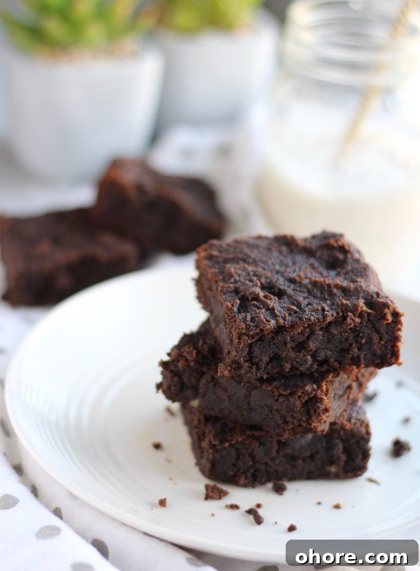 AIP Carob Banana Brownies (Paleo) - these gluten-free, dairy-free, egg-free, and nut-free brownies taste like a combination of banana bread and chocolate cake! | fedandfulfilled.com