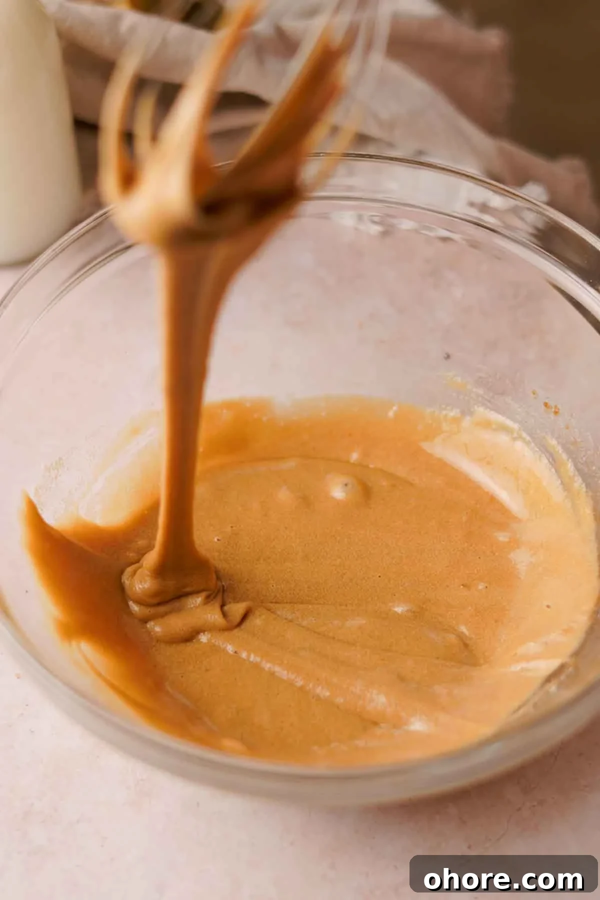 Ferrero Rocher Cupcakes Recipe: Decadent Hazelnut Chocolate Cupcakes 7 whisking egg, brown sugar, and granulated sugar with a wire whisk until caramel colored and thick