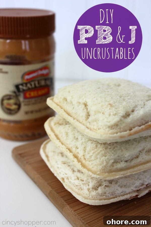 Homemade Uncrustables Recipe: Make Soft, Sealed Jam Sandwiches 2 DIY PB&J Uncrustables Recipe