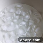 Perfect Jammy Eggs Recipe: Soft-Boiled Egg Guide 11 Ice bath for the eggs.