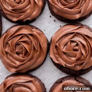 CRUMBL chocolate cake cookies