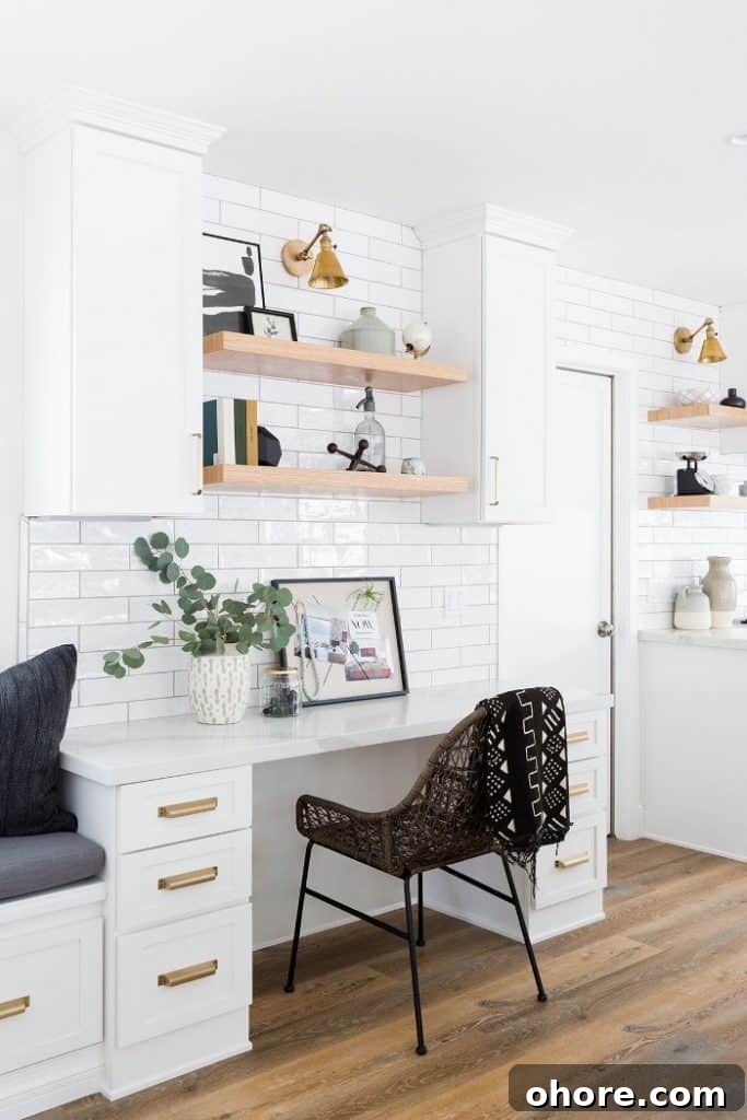 Update Your Organized Kitchen Desk for 2021: Smart Tips & Trends 3 kitchen desk