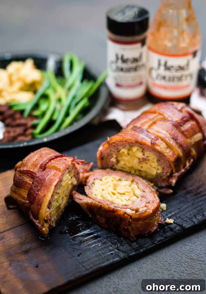 Smoked Bacon Wrapped BBQ Fatty Recipe GirlCarnivore