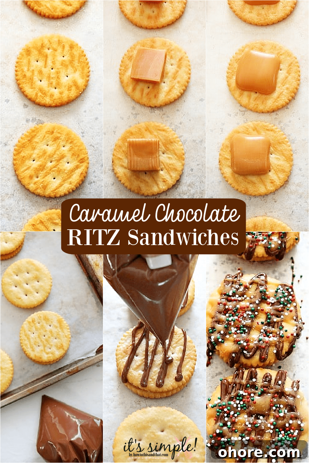 ritz crackers recipe chocolate cracker sandwich.
