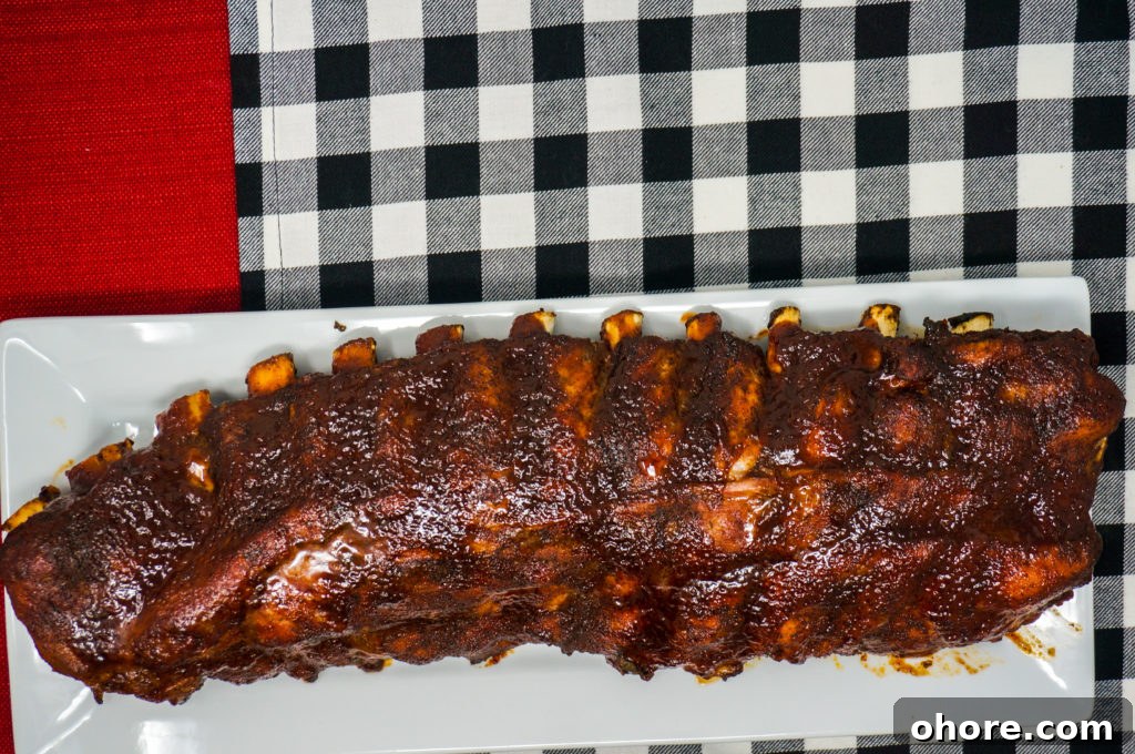 Rack of Pork Ribs Instant Pot