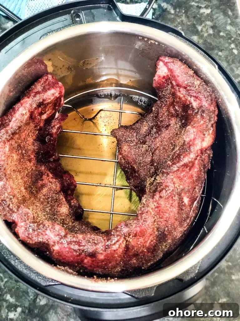 Baby Back Ribs in Instant Pot