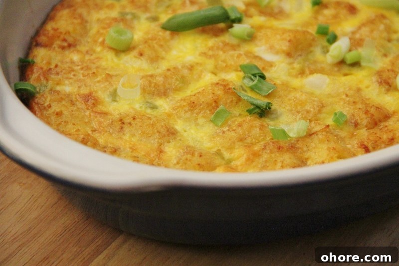 Sausage & Tater Tot Casserole Sausage & Tater Tot Casserole