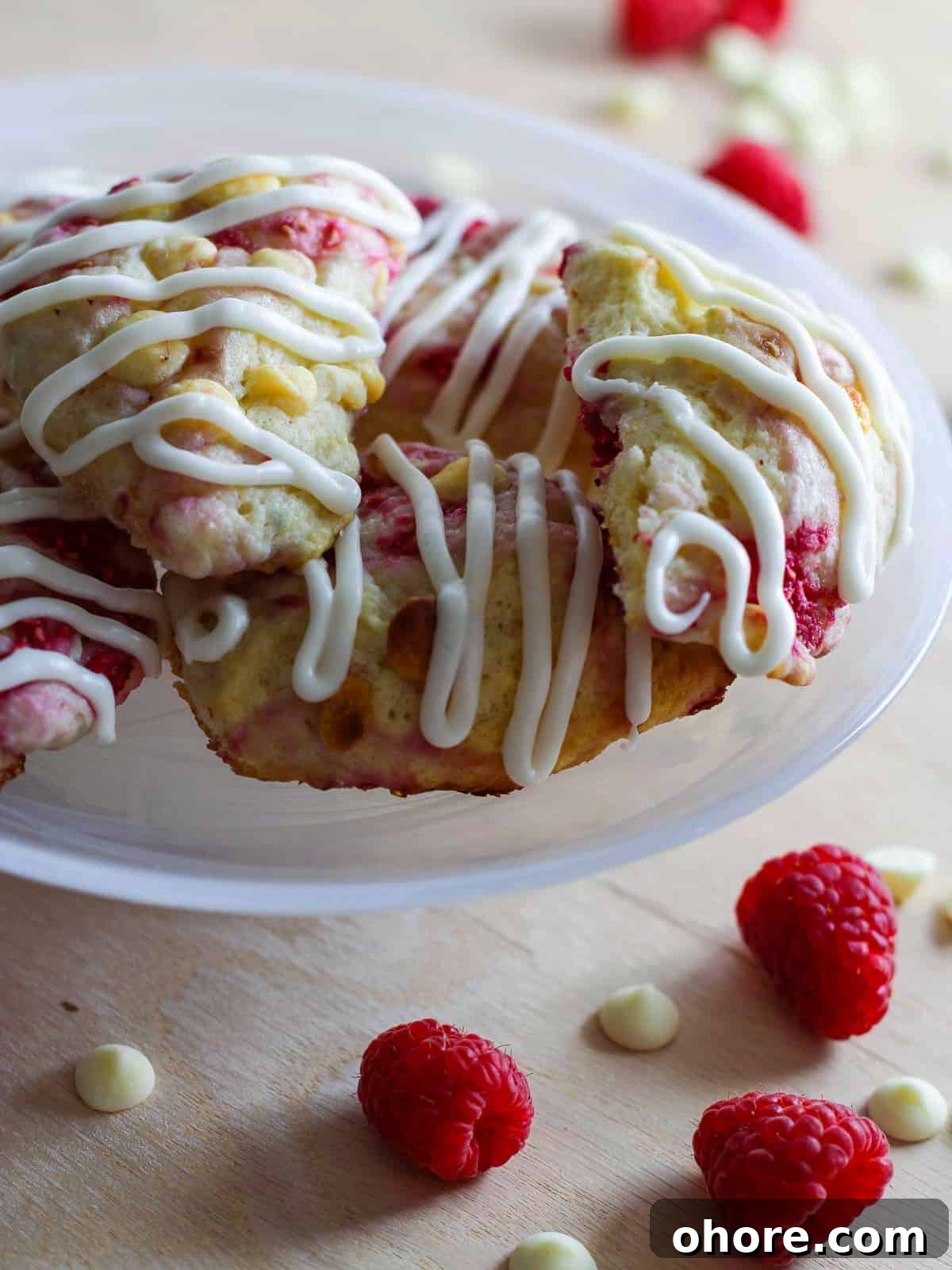 Buttery Raspberry Scones with Lemon Glaze recipe 2 img 7309 1