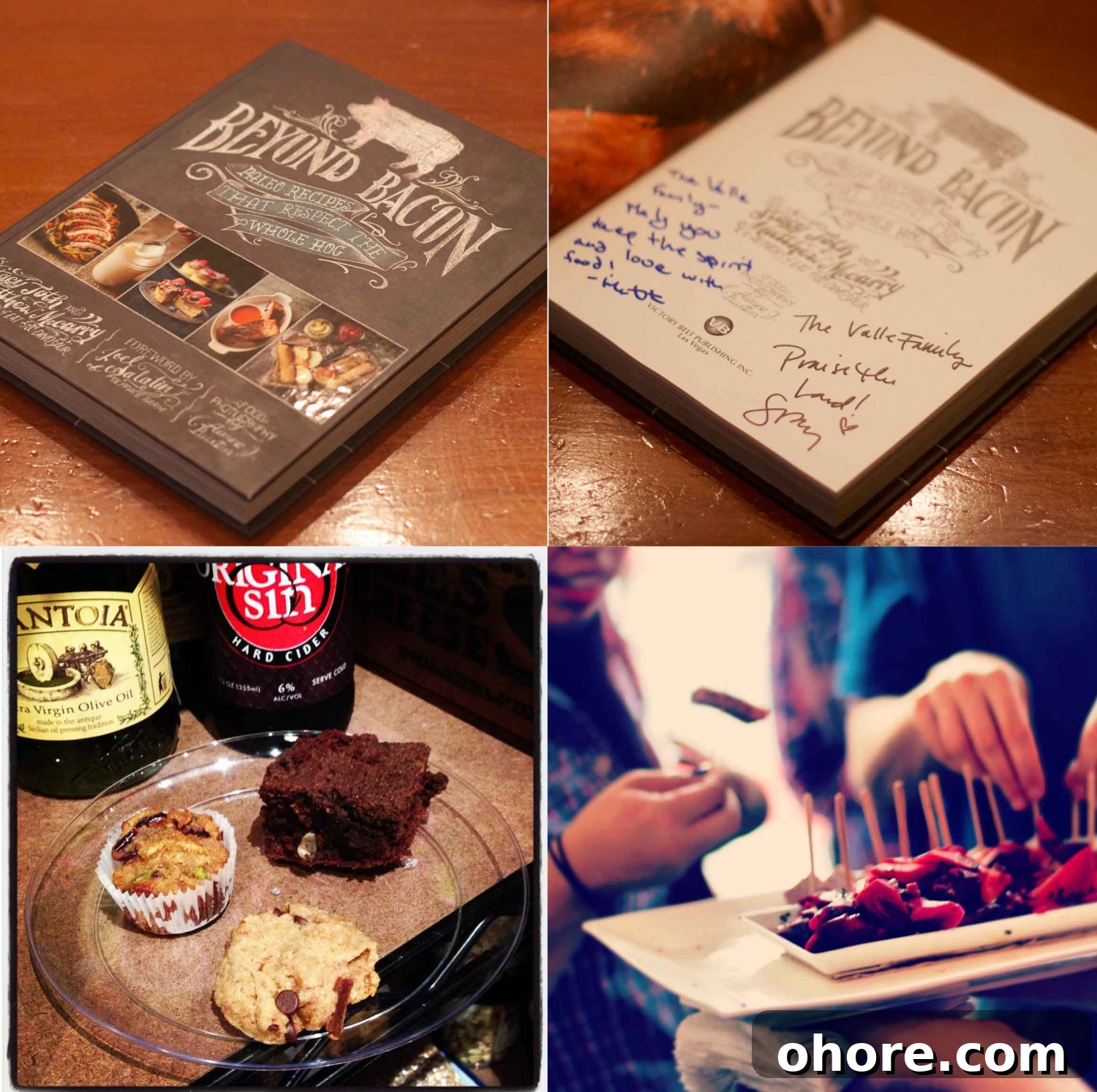 Beyond Bacon: Book Launch Party & Tasting Event 5 Beyond Bacon Paleo Spirit